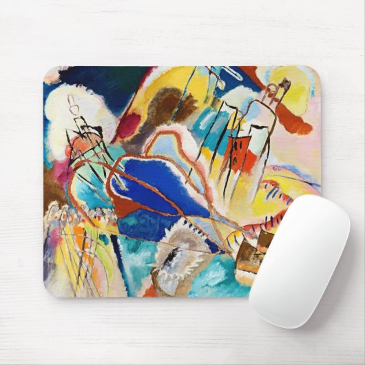 Kandinsky Modernes Abstraktes Malwerk Mousepad (Mit Mouse)