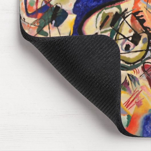 Kandinsky Modernes Abstraktes Malwerk Mousepad (Ecke)