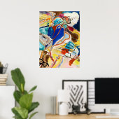 Kandinsky Modernes Abstraktes Malwerk Poster (Heimbüro)