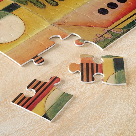 Kandinsky Modernes Abstraktes Malwerk Puzzle (Seite)