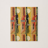 Kandinsky Modernes Abstraktes Malwerk Puzzle (Vertikal)