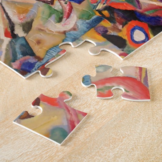 Kandinsky Modernes Abstraktes Malwerk Puzzle (Seite)