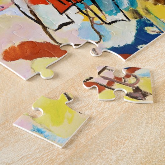 Kandinsky Modernes Abstraktes Malwerk Puzzle (Seite)