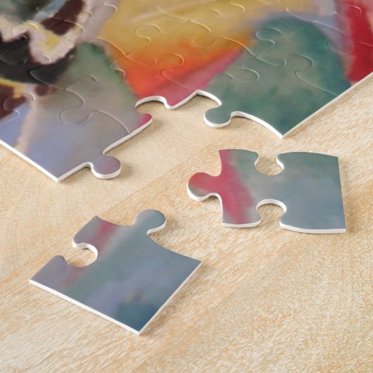 Kandinsky Modernes Abstraktes Malwerk Puzzle (Seite)