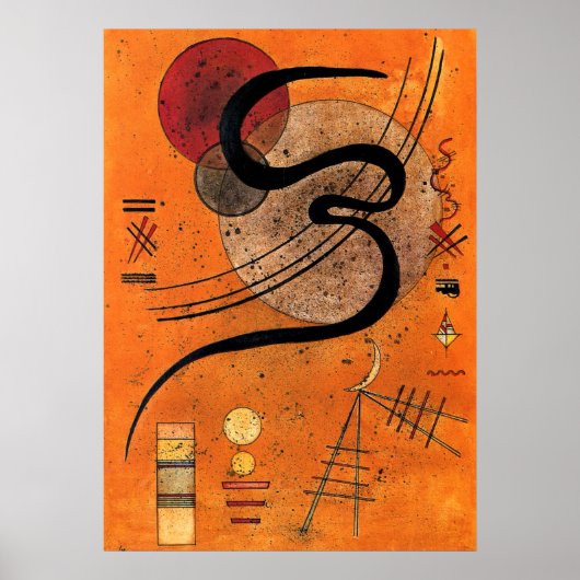 Kandinsky - Mood Line Poster (Vorne)