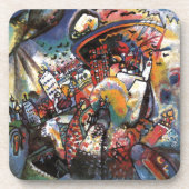 Kandinsky Moscow I Cityscape Abstrakt Art Getränkeuntersetzer (Vorderseite)