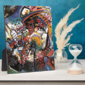 Kandinsky Moscow I Cityscape Abstrakte Malerei Fotoplatte (Seite)