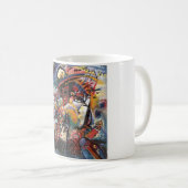 Kandinsky Moscow I Cityscape Abstrakte Malerei Kaffeetasse (VorderseiteRechts)