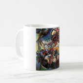 Kandinsky Moscow I Cityscape Abstrakte Malerei Kaffeetasse (Vorderseite Links)