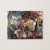 Kandinsky Moscow I Cityscape Abstrakte Malerei Puzzle (Horizontal)
