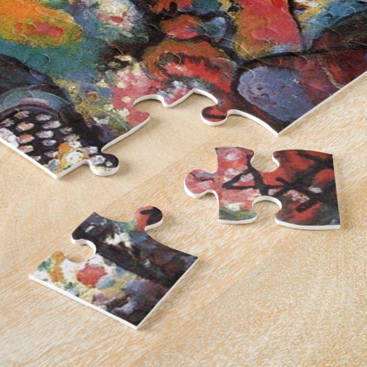 Kandinsky Moscow I Cityscape Abstrakte Malerei Puzzle (Seite)