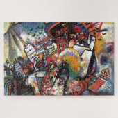 Kandinsky Moscow I Cityscape Abstrakte Malerei Puzzle (Horizontal)