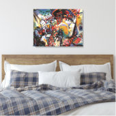Kandinsky Moscow I Concept Abstrakt Painting Leinwanddruck (Insitu (Schlafzimmer))