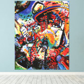 Kandinsky - Moskau I, buntes Stadtbild Leinwanddruck (Insitu (Holzboden))