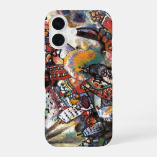 Kandinsky Moskau I Stadtlandschaft Abstrakte Kunst iPhone 16 Hülle