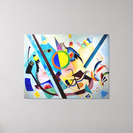 KANDINSKY - MULTICOLORED CIRCLE - 1921 - Bauhaus - Leinwanddruck (Vorderseite)