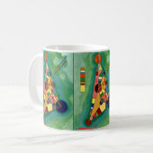 Kandinsky - Multicolored Triangle Kaffeetasse (Vorderseite Links)