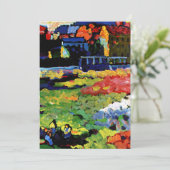 Kandinsky - München-Schwabing mit Kirche Karte (Stehend Vorderseite)