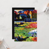 Kandinsky - München-Schwabing mit Kirche Karte (Vorderseite/Rückseite Beispiel)