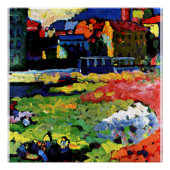 Kandinsky - München-Schwabing mit Kirche Poster (Vorderseite)