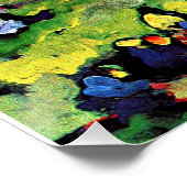 Kandinsky - München-Schwabing mit Kirche Poster (Ecke)