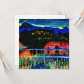 Kandinsky - Murnau am Staffelsee Karte (Vorderseite/Rückseite Beispiel)