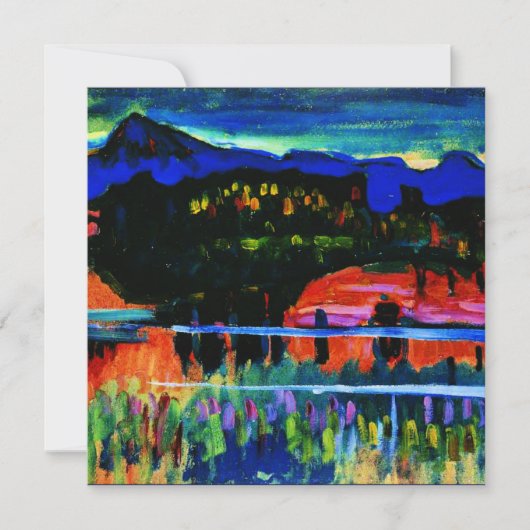 Kandinsky - Murnau am Staffelsee Karte (Vorderseite)