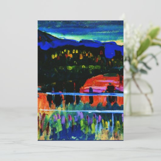 Kandinsky - Murnau am Staffelsee Karte (Stehend Vorderseite)