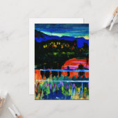 Kandinsky - Murnau am Staffelsee Karte (Vorderseite/Rückseite Beispiel)