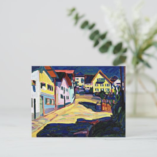 Kandinsky - Murnau, Burggrabenstrasse 1 Postkarte (Stehend Vorderseite)