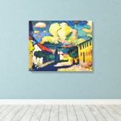 Kandinsky - Murnau, Dorfstrasse Leinwanddruck (Insitu (Holzboden))