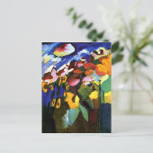 Kandinsky - Murnau Garden, Postkarte (Stehend Vorderseite)