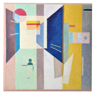 Kandinsky - Nach Rechts - Nach Links, Fliese