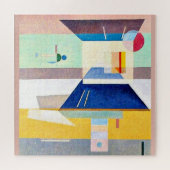 Kandinsky - nach rechts - zu den Links Puzzle (Horizontal)