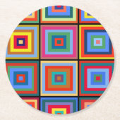 Kandinsky Nr. 52 Runder Pappuntersetzer (Vorderseite)