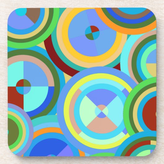 Kandinsky Nr. 58 Getränkeuntersetzer (Vorderseite)