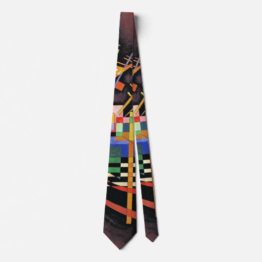 Kandinsky - Oben und Links, Krawatte (Vorderseite)