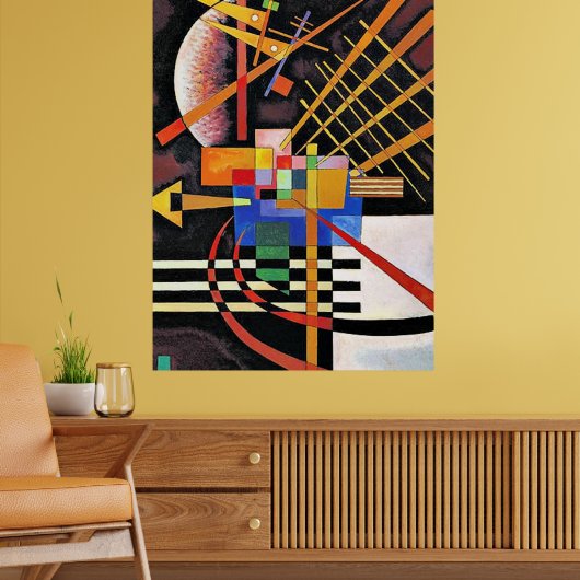 Kandinsky - Oben und Links, Poster (Wohnzimmer 2)