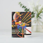 Kandinsky - Oben und Links, Postkarte (Stehend Vorderseite)