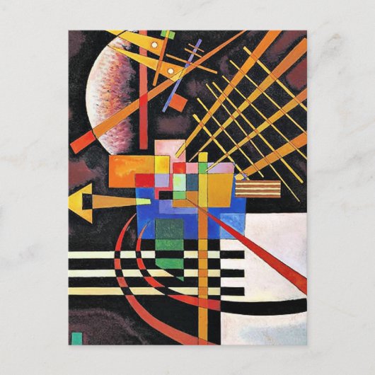 Kandinsky - Oben und Links, Postkarte (Vorderseite)