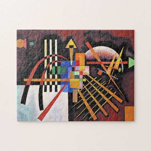 Kandinsky - oben und Links, Puzzle (Horizontal)