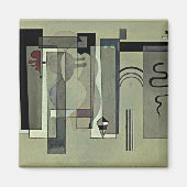 Kandinsky - Oberflächenversammlungen, abstrakte Ku Magnet (Vorne)