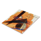 Kandinsky - Obstinate Brown Fliese (Seite)