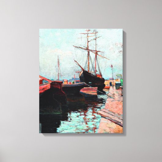 Kandinsky - Odessa Port Leinwanddruck (Vorderseite)