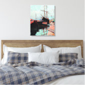 Kandinsky - Odessa Port Leinwanddruck (Insitu (Schlafzimmer))
