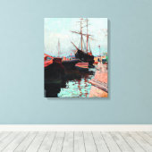 Kandinsky - Odessa Port Leinwanddruck (Insitu (Holzboden))