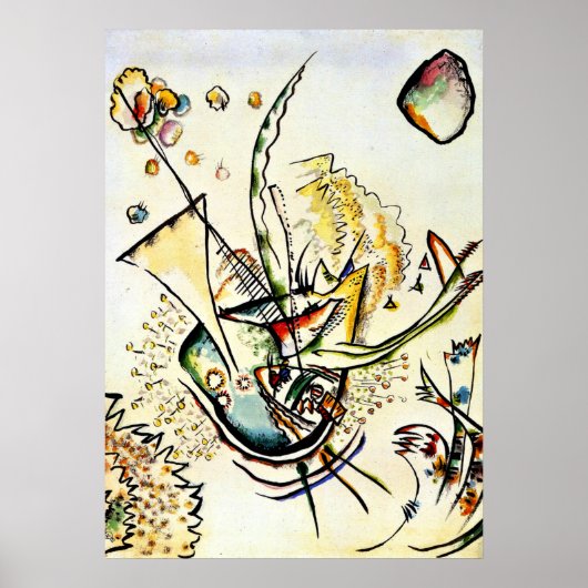 Kandinsky - ohne Titel, 1918 Poster (Vorne)