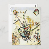 Kandinsky - ohne Titel, 1918 Postkarte (Vorne/Hinten)
