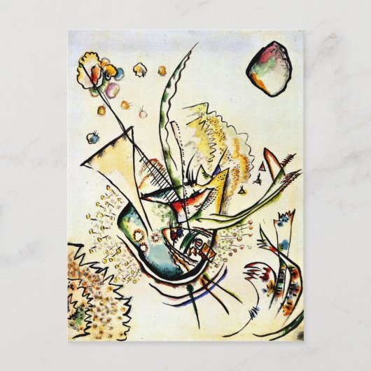 Kandinsky - ohne Titel, 1918 Postkarte (Vorderseite)