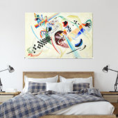 KANDINSKY - ON WHITE (I) - Comp. 224 - 1920 - Leinwanddruck (Insitu (Schlafzimmer))